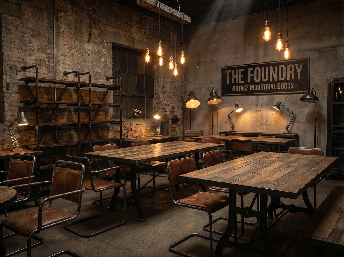 17c复古工业风家具挑选指南视频教程